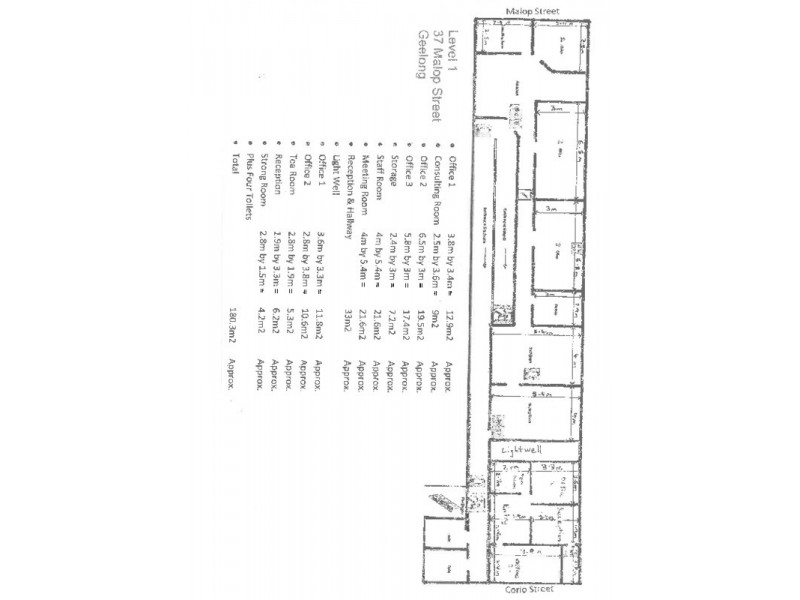 L1/37 Malop Street, Geelong VIC 3220 Floorplan