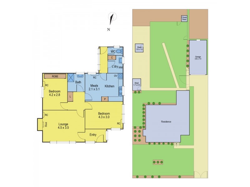 10 Robertson  Street, Thomson VIC 3219 Floorplan