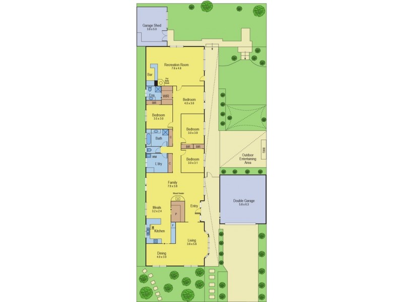 9 Ellstone Avenue, St Albans Park VIC 3219 Floorplan