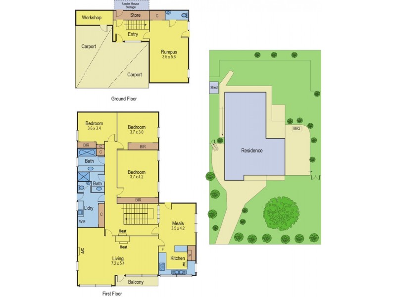 56  Reigate Road, Highton VIC 3216 Floorplan