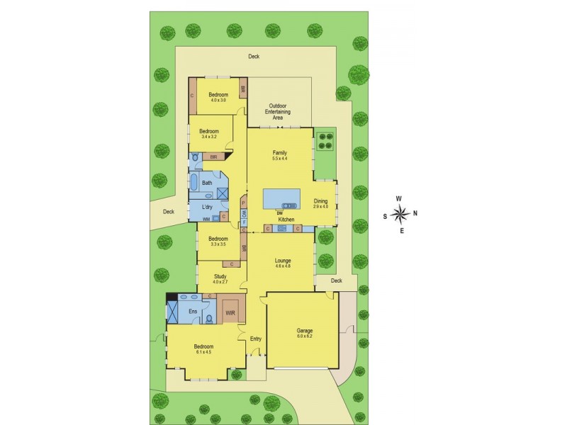 29  Exmoor Close, Highton VIC 3216 Floorplan