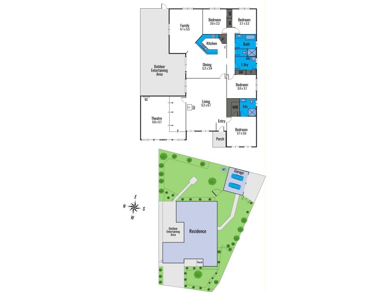 61 Homestead Drive, St Albans Park VIC 3219 Floorplan