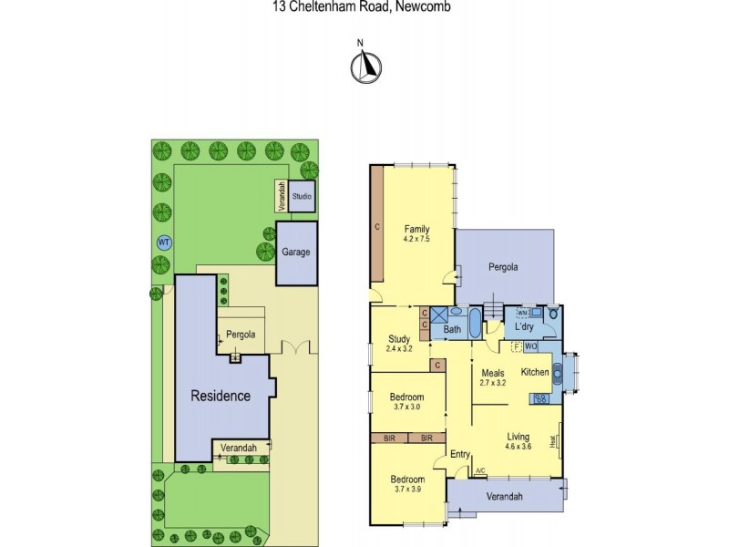 13 Cheltenham Road, Newcomb VIC 3219 Floorplan