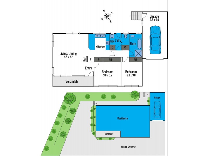 3/10 Geelong Road, Portarlington VIC 3223 Floorplan