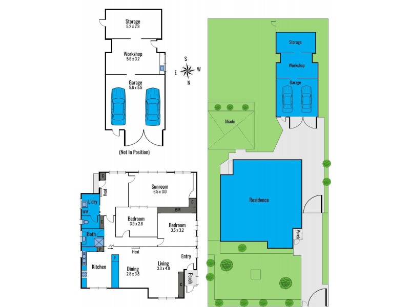 15 Waitara Grove, Norlane VIC 3214 Floorplan