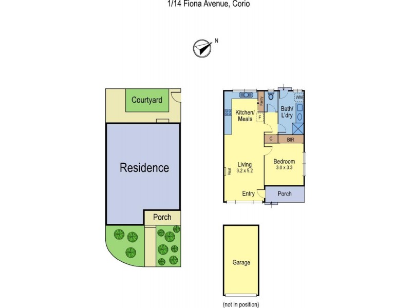 1/14 Fiona Avenue, Corio VIC 3214 Floorplan