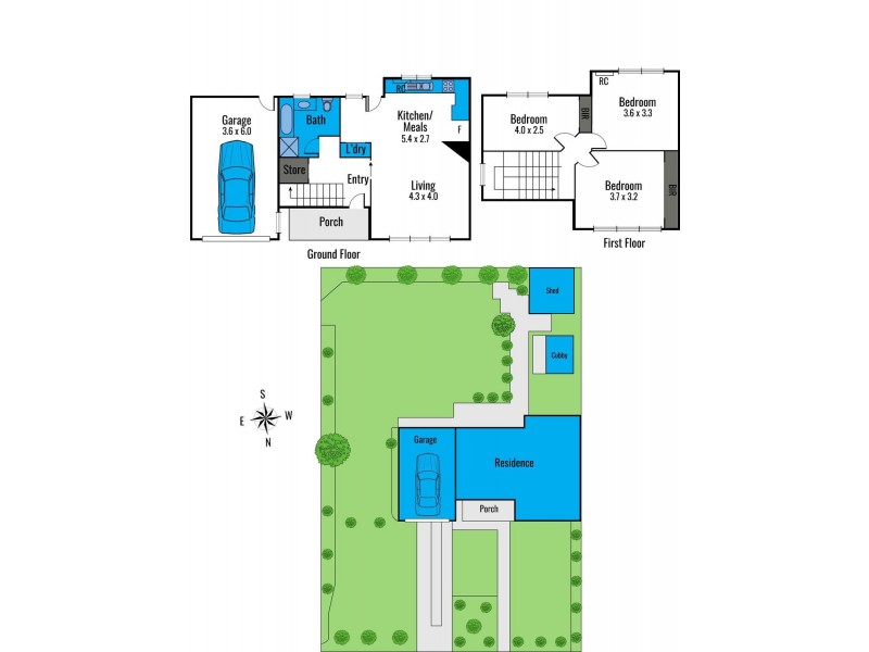 27 Churchill Avenue, Newtown VIC 3220 Floorplan