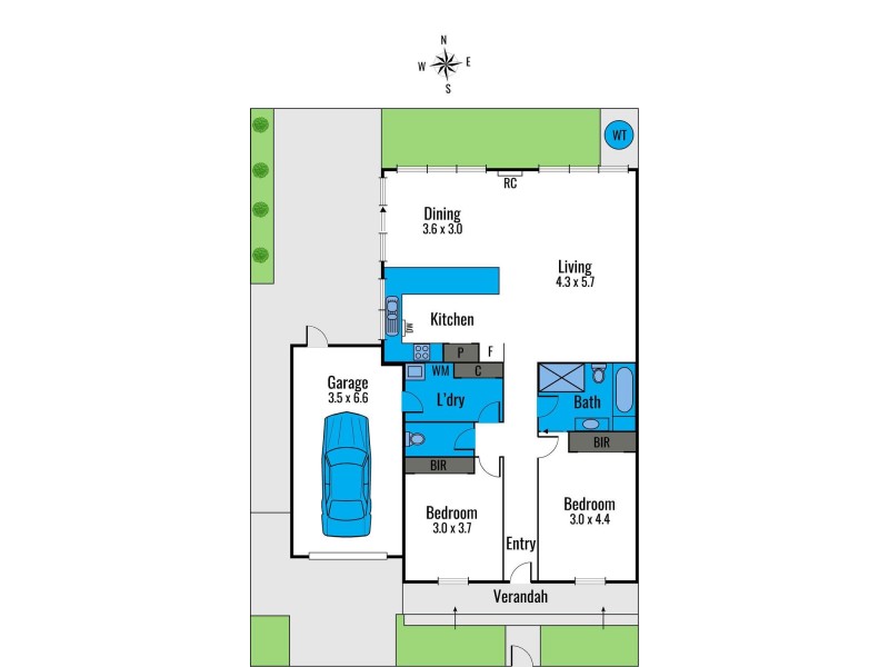 6 Clarendon Street, Newtown VIC 3220 Floorplan