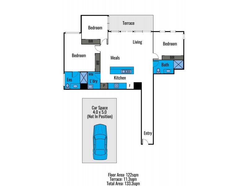 604/8 Gheringhap Street, Geelong VIC 3220 Floorplan