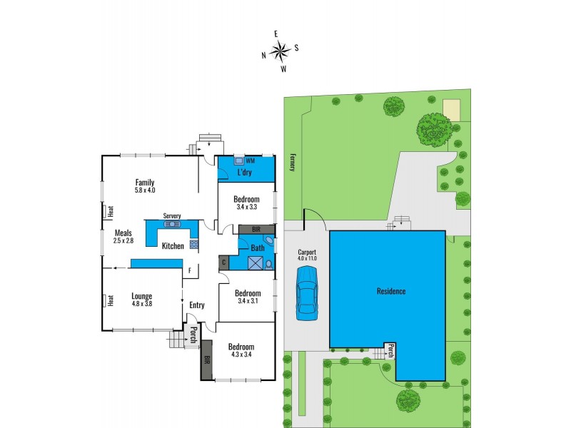 3 Banksia Court, Newcomb VIC 3219 Floorplan