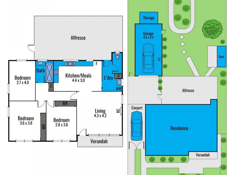 74  Cox Road, Corio VIC 3214 Floorplan