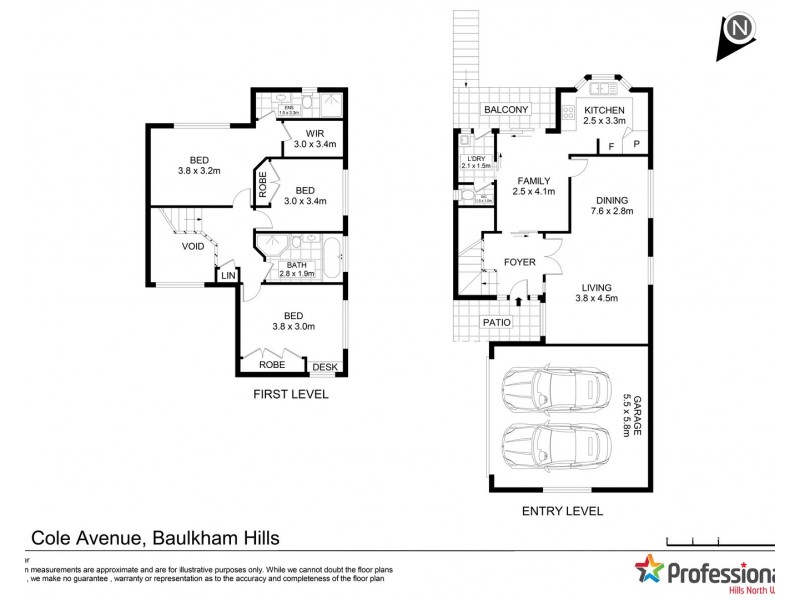 23b Cole Avenue, Baulkham Hills NSW 2153 Floorplan