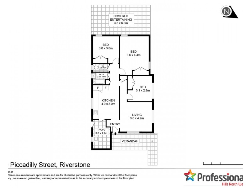 80 Piccadilly Street, Riverstone NSW 2765 Floorplan