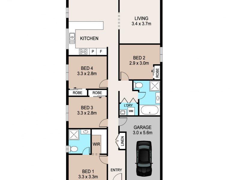 3 Hannaford Avenue, Box Hill NSW 2765 Floorplan