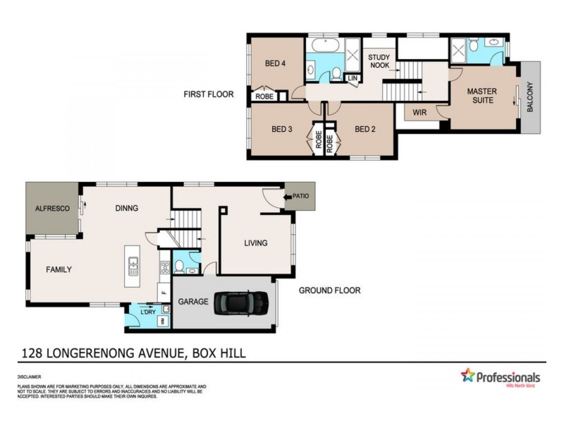 128 Longerenong Avenue, Box Hill NSW 2765 Floorplan
