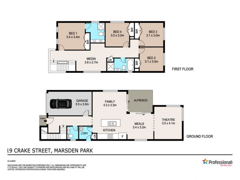 19 Crake Street, Marsden Park NSW 2765 Floorplan