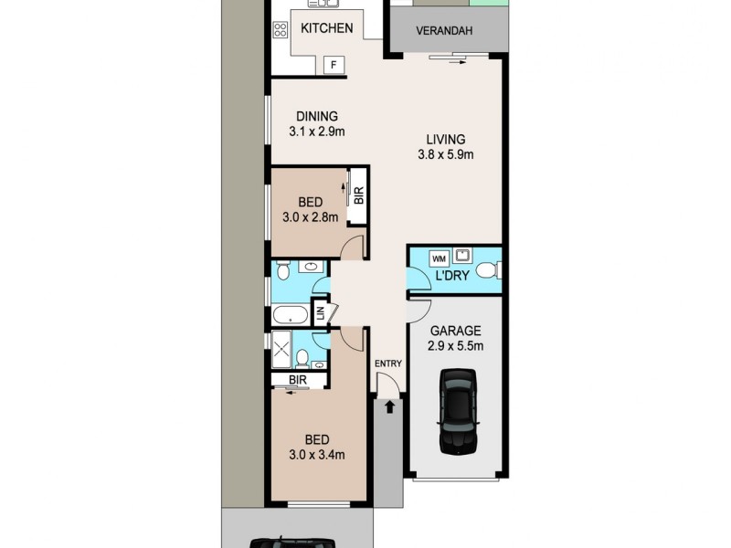 9/8-12 Fitzwilliam Road, Old Toongabbie NSW 2146 Floorplan