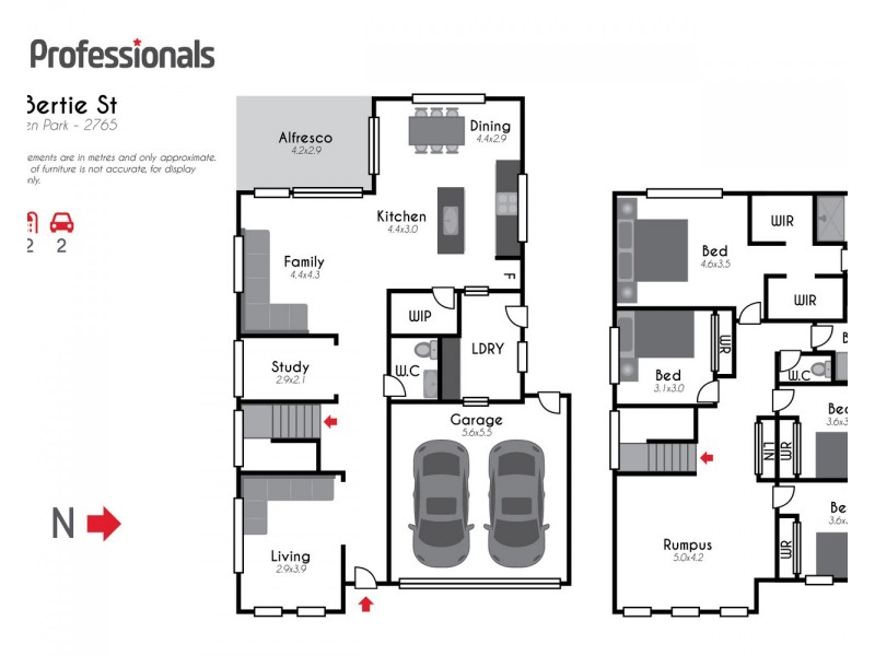13 Bertie Street, Marsden Park NSW 2765 Floorplan