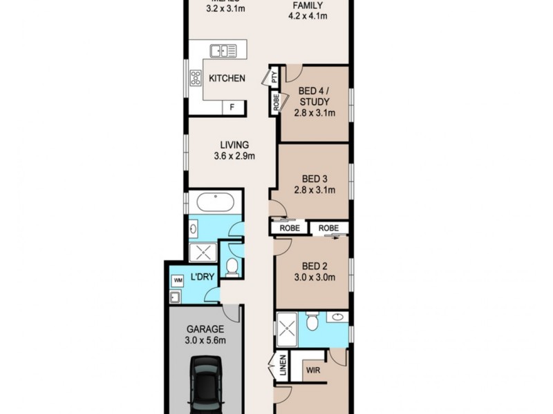 96 Levade Avenue, Box Hill NSW 2765 Floorplan