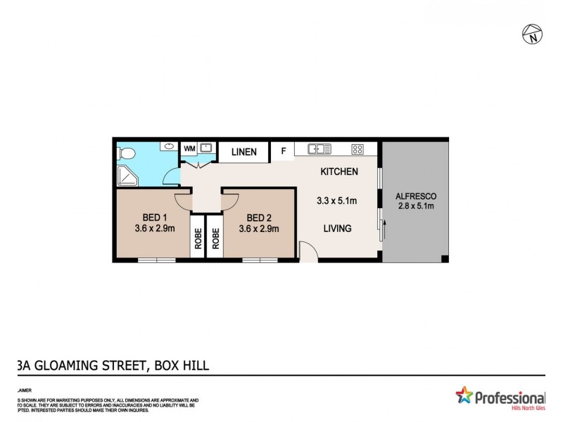 33a Gloaming Street, Box Hill NSW 2765 Floorplan