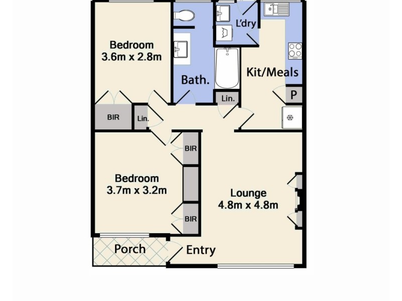 3/5 Clovelly Avenue, Glenroy VIC 3046 Floorplan