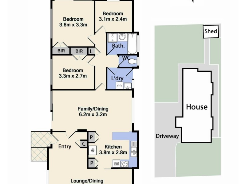 34  Glencairn Crescent, Broadmeadows VIC 3047 Floorplan