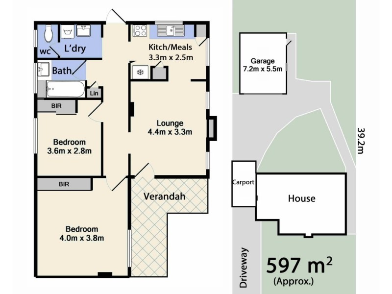 96 Beatty Avenue, Glenroy VIC 3046 Floorplan
