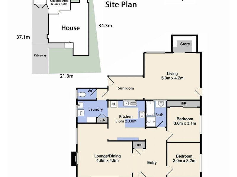 78 Domain Street, Hadfield VIC 3046 Floorplan