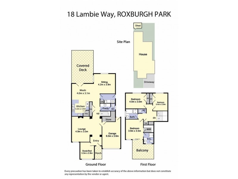 18 Lambie Way, Roxburgh Park VIC 3064 Floorplan