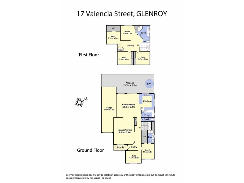 17 Valencia Street, Glenroy VIC 3046 Floorplan