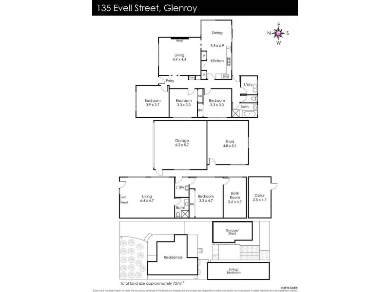 135 Evell Street, Glenroy VIC 3046 Floorplan