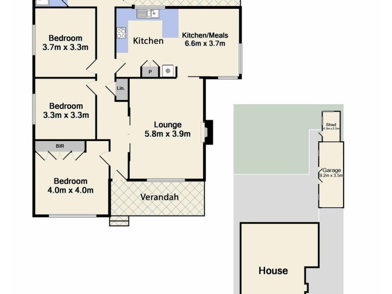 145 South Street, Hadfield VIC 3046 Floorplan