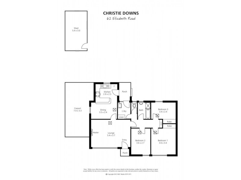 62 Elizabeth Road, Christie Downs SA 5164