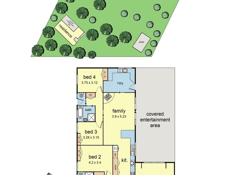 8 Birdwood Avenue, Healesville VIC 3777 Floorplan