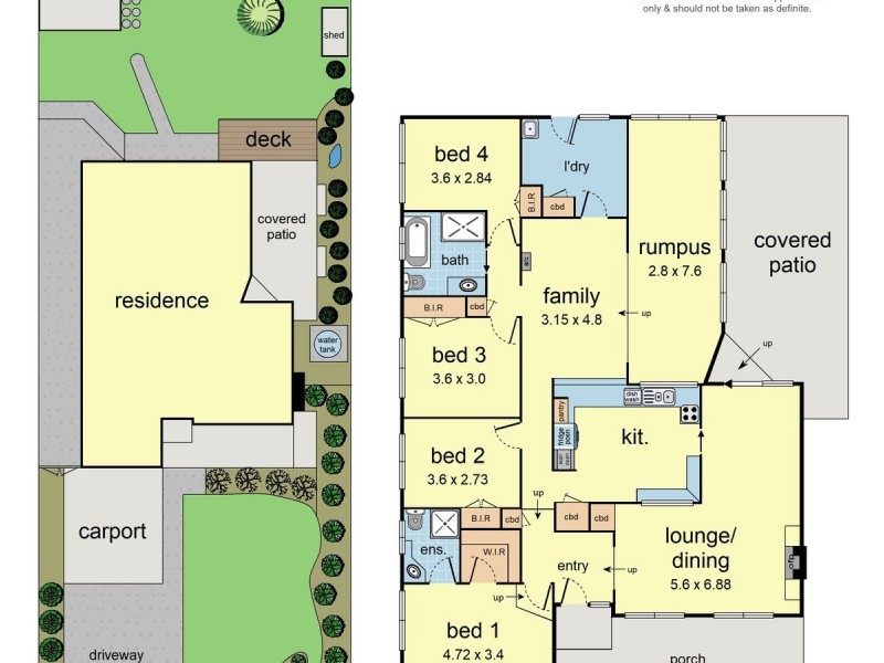21 Songbird Avenue, Chirnside Park VIC 3116 Floorplan