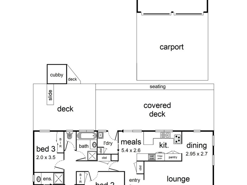 7 Quest Court, Mooroolbark VIC 3138 Floorplan
