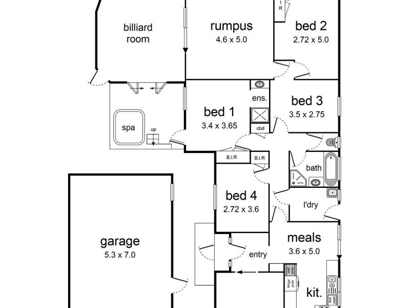 26 The Boulevard, Montrose VIC 3765 Floorplan