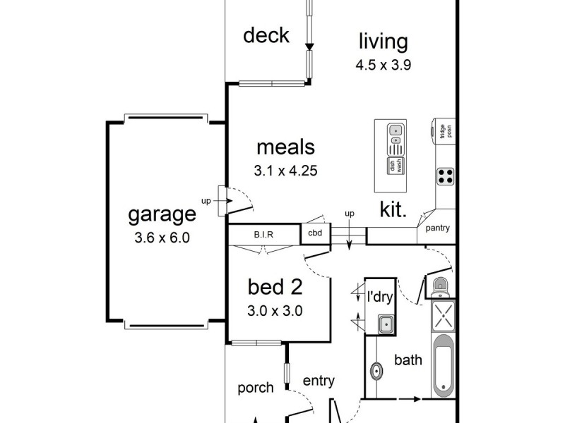 3/5 Albert Road, Lilydale VIC 3140 Floorplan
