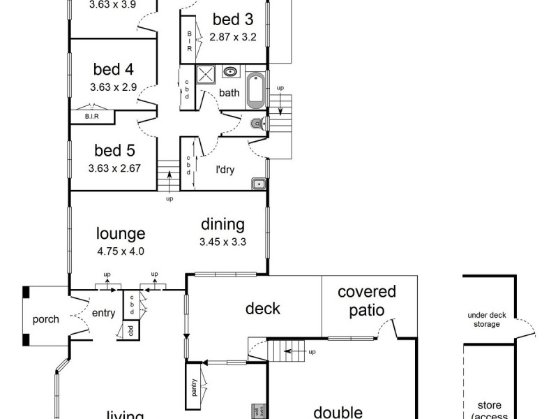 20 Stringybark Boulevard, Mount Evelyn VIC 3796 Floorplan