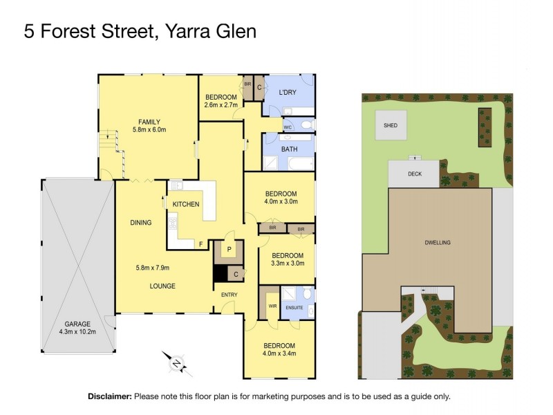 5 Forest Street, Yarra Glen VIC 3775 Floorplan