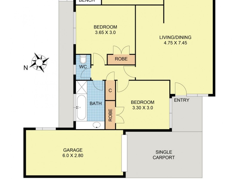 4/12 Gladstone Street, Lilydale VIC 3140 Floorplan