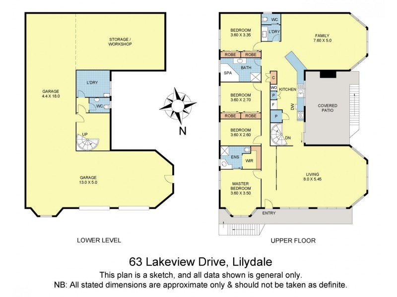 63 Lakeview Drive, Lilydale VIC 3140 Floorplan