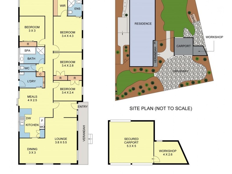 4 Woodpecker Pass, Chirnside Park VIC 3116 Floorplan