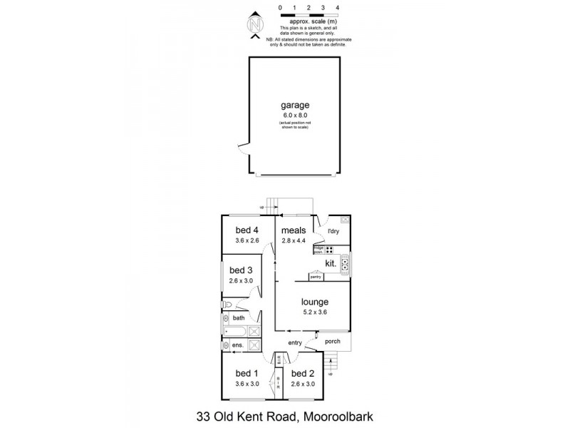 33 Old Kent Road, Mooroolbark VIC 3138 Floorplan