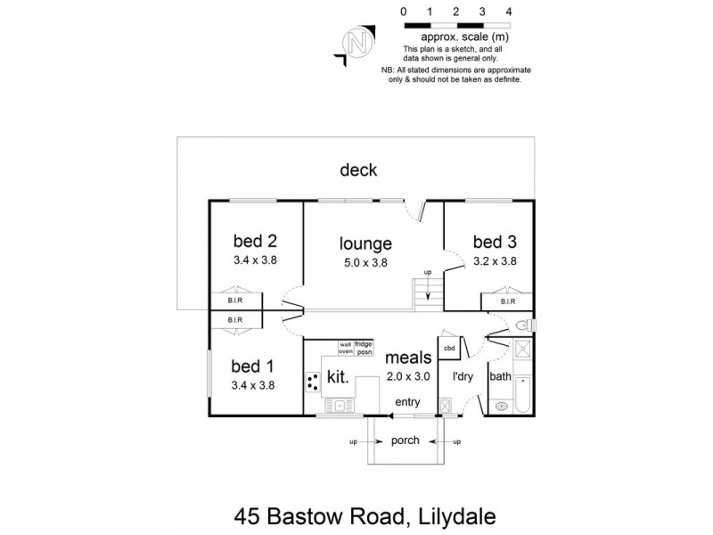 45 Bastow Road, Lilydale VIC 3140 Floorplan