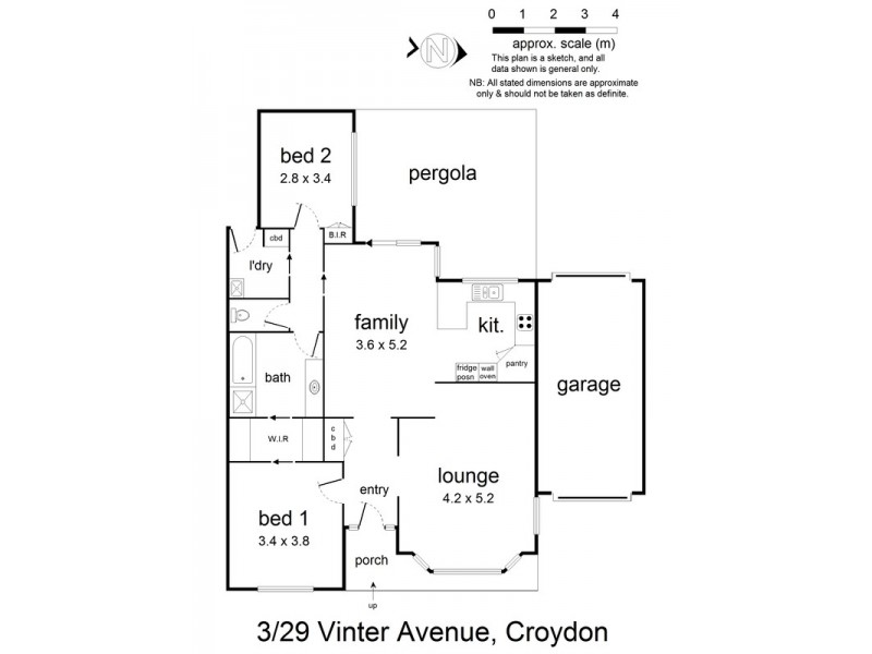 3/29 Vinter Avenue, Croydon VIC 3136 Floorplan