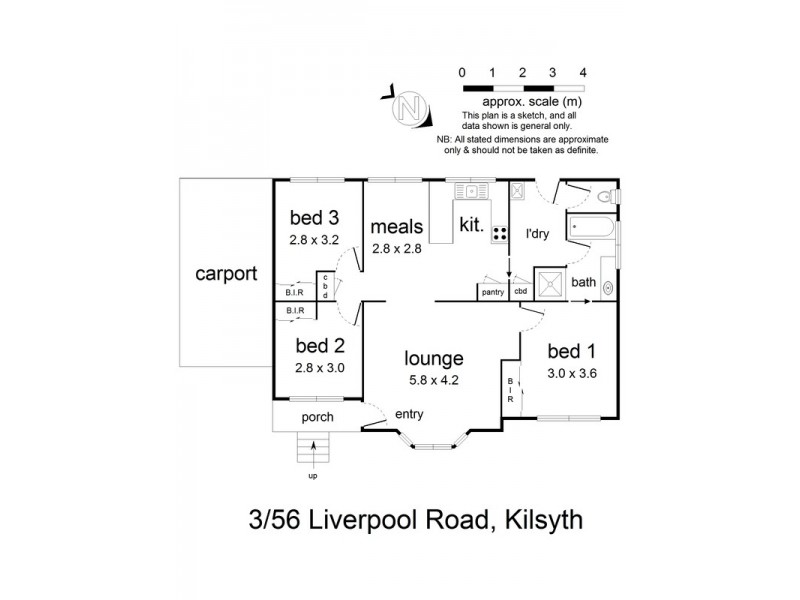 3/56 Liverpool  Road, Kilsyth VIC 3137 Floorplan