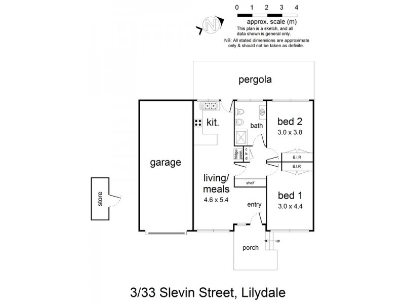 3/33 Slevin  Street, Lilydale VIC 3140 Floorplan