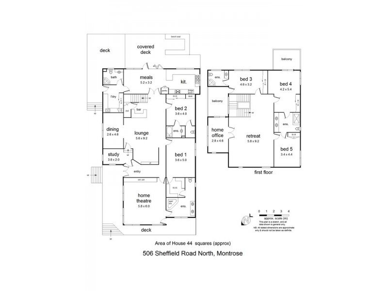 506 Sheffield Road North, Montrose VIC 3765 Floorplan