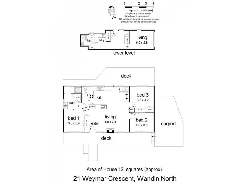 21 Weymar Crescent, Wandin North VIC 3139 Floorplan